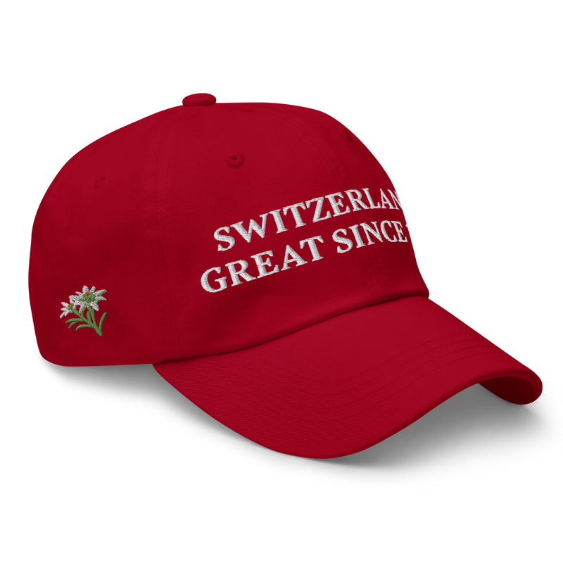 Switzerland Great Since 1291 – Original Model | Premium Embroidery